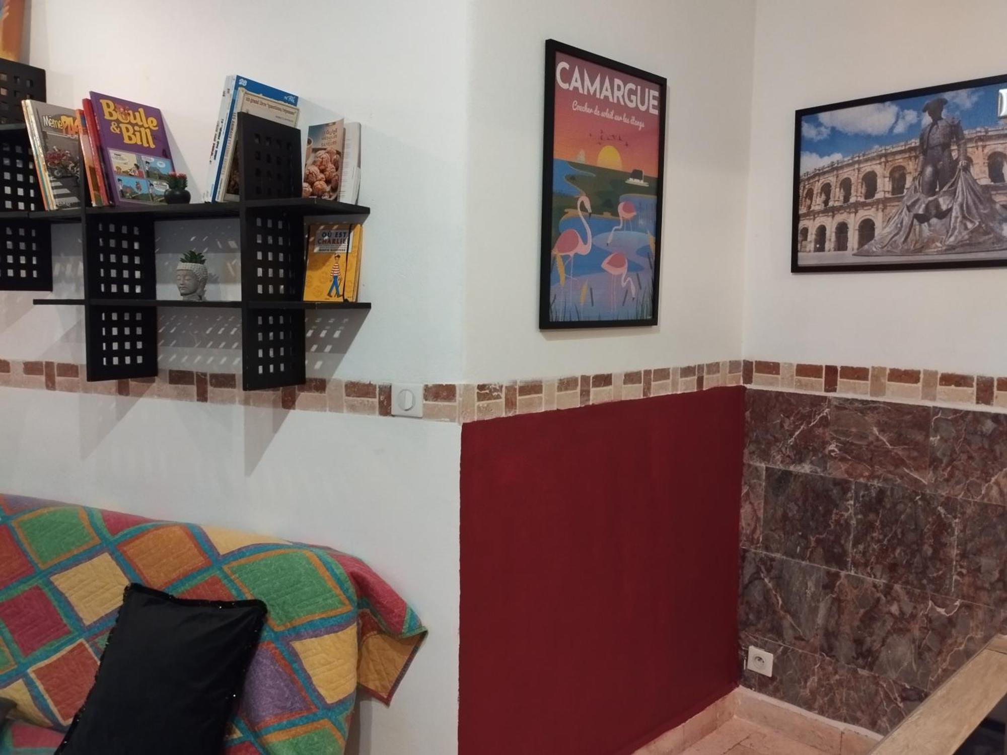 Tres Bel Appartement Cosy Et Chaleureux A 尼姆 外观 照片